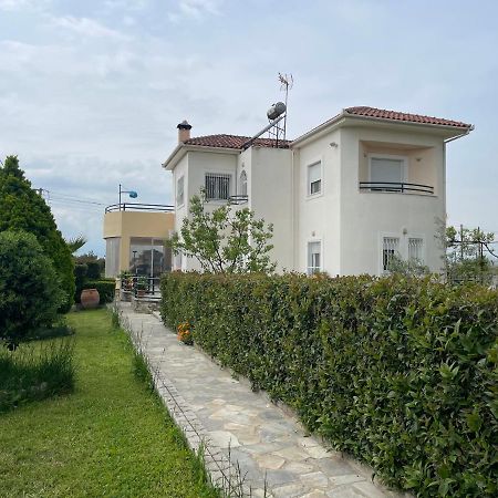 Seaside Apartment With Private Garden Неа-Анхіалос Екстер'єр фото